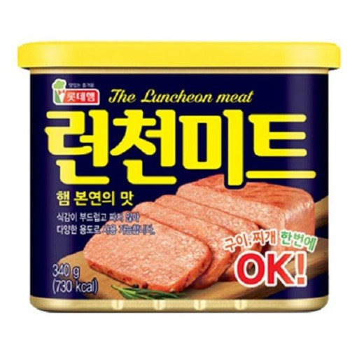 F0361 _Lotte_ Luncheon Meat 340g_24 _ Korean luncheon meat